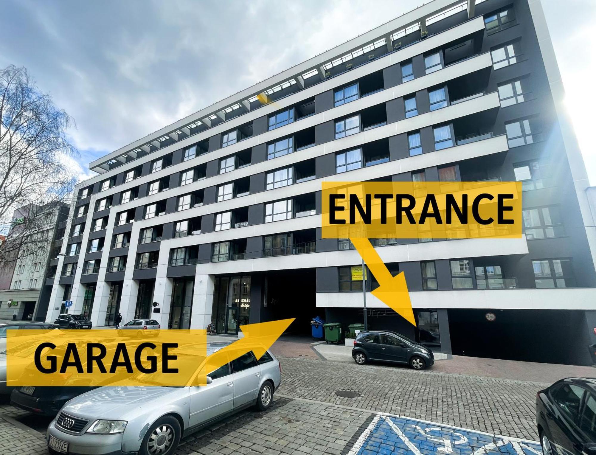 Urban Apartments Premium, Opolska 10 No 90, 2 Free Garages, Self Check-In คาโตวีตเซ ภายนอก รูปภาพ